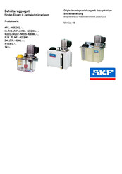 SKF M201 Serie Originalmontageanleitung Mit Dazugehöriger Betriebsanleitung