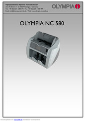 Olympia NC 580 Bedienungsanleitung