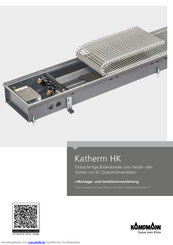 Kampmann Katherm HK Montage-Und Installationsanleitung