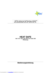 SUNTEC Klimatronic HEAT SAFE 1500 Bedienungsanleitung