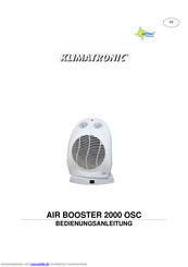 SUNTEC KLIMATRONIC AIR BOOSTER 2000 OSC Bedienungsanleitung