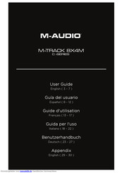 M-Audio M-Track 8X4M C-series Benutzerhandbuch
