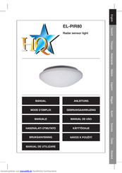 HQ EL-PIR80 Bedienungsanleitung