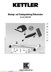 Kettler 07824-900 Montage- Und Trainingsanleitung