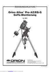 Orion Atlas Pro EQ-G Bedienungsanleitung