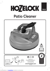 Hozelock Patio Cleaner 7922 Gebrauchsanleitung