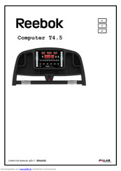 Reebok Treadmill T 4.5 Anleitung