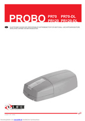 Life PROBO PR70 Installations-, Betriebs- Und Wartungsanleitungen