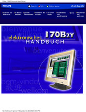 Philips 170B2Y Handbuch