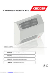 Kruger KRS 720 Bedienungshandbuch