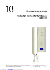 TCS ISH3030 Produktinformation