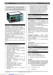 dixell XC907M Installations- Und Bedienungsanweisung