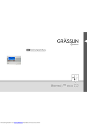 Grasslin thermio eco C2 Bedienungsanleitung