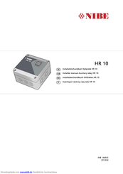 Nibe HR 10 Installateurhandbuch