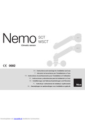 Nice Nemo SCT Installierungs-Und Gebrauchsanleitungen Und Hinweise