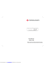 Ferguson DVD-180 Bedienungsanleitung