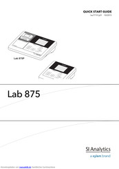 Xylem SI Analytics Lab 865 Handbücher | ManualsLib