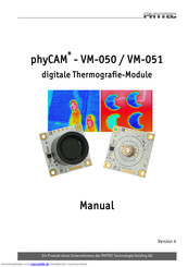 Phytec phyCAM-VM-050 Anleitung