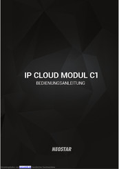 Neostar IP CLOUD MODUL C1 Bedienungsanleitung