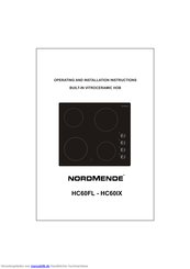 Nordmende HC60IX Bedienungs- Und Installationsanleitung