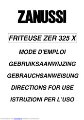 Zanussi ZER 325 X Gebrauchsanweisung