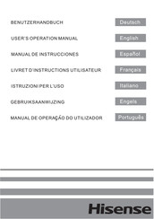 Hisense GSNF262A++EL Benutzerhandbuch