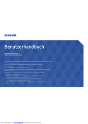 Samsung SE450 Series Benutzerhandbuch