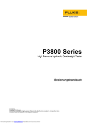 Fluke P3800 Series Bedienungshandbuch
