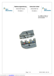 Tyco Electronics ERGOCRIMP 539691-2 Bedienungsanleitung