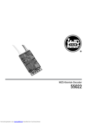 LGB 55022 Anleitung