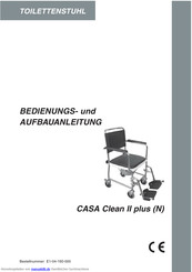 Days Healthcare CASA Clean II plus Bedienungs- Und Aufbauanleitung