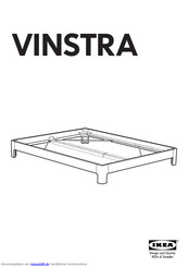IKEA VINSTRA Montageanleitung