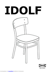 IKEA IDOLF Montageanleitung