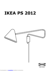 IKEA PS 2012 Bedienungsanleitung