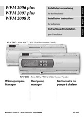 Dimplex WPM 2006 plus Installationsanweisung