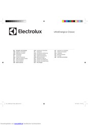 Electrolux UltraEnergica Classic Anleitung