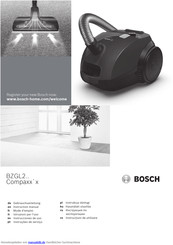 Bosch Compaxx`x BZGL2-Serie Gebrauchsanleitung