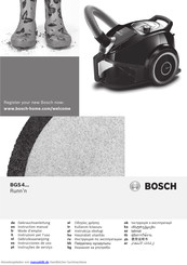 Bosch Runn'n BGS4GOLD Gebrauchsanleitung