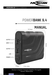 ANSMANN 9.4 Handbuch