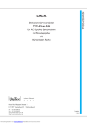 Unitek TVD3-230 Serie Handbuch