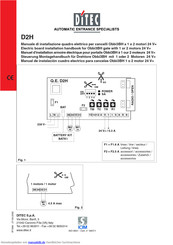 DITEC D2H Montagehandbuch