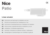 Nice Patio Installations- Und Bedienungsanleitung