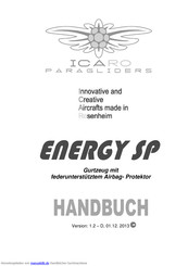ICARO paragliders ENERGY SP Handbuch