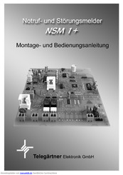 Telegärtner NSM 1+ Montage- Und Bedienungsanletung