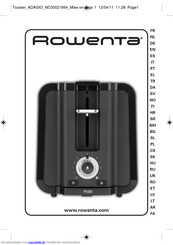Rowenta Adagio TT 5809 Bedienungsanleitung