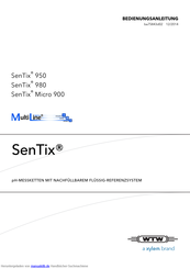 wtw MultiLine SenTix Micro 900 Bedienungsanleitung