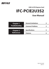 Buffalo IFC-PCIE2U3S2 Benutzerhandbuch