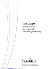 SCAN domestic TRK 3009 Bedienungsanleitung