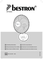 Bestron DFT35Z Gebrauchsanweisung