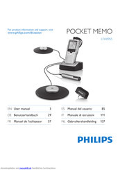 Philips POCKET MEMO LFH0955 Benutzerhandbuch